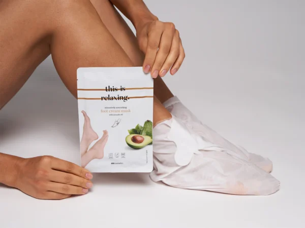 "This is relaxing" voet cream masker - Afbeelding 4